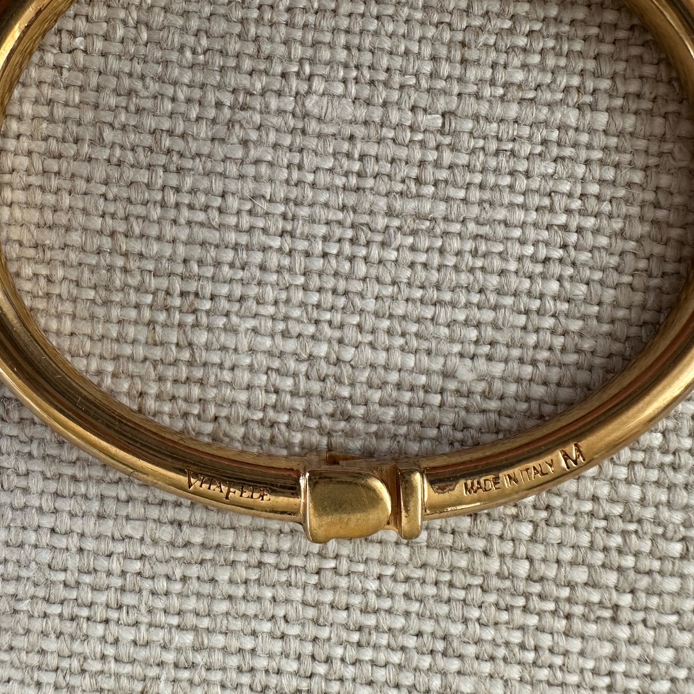 VITA FEDE Mini Titan Cuff Crystal Bracelet M Medium Gold - Picture 6 of 12